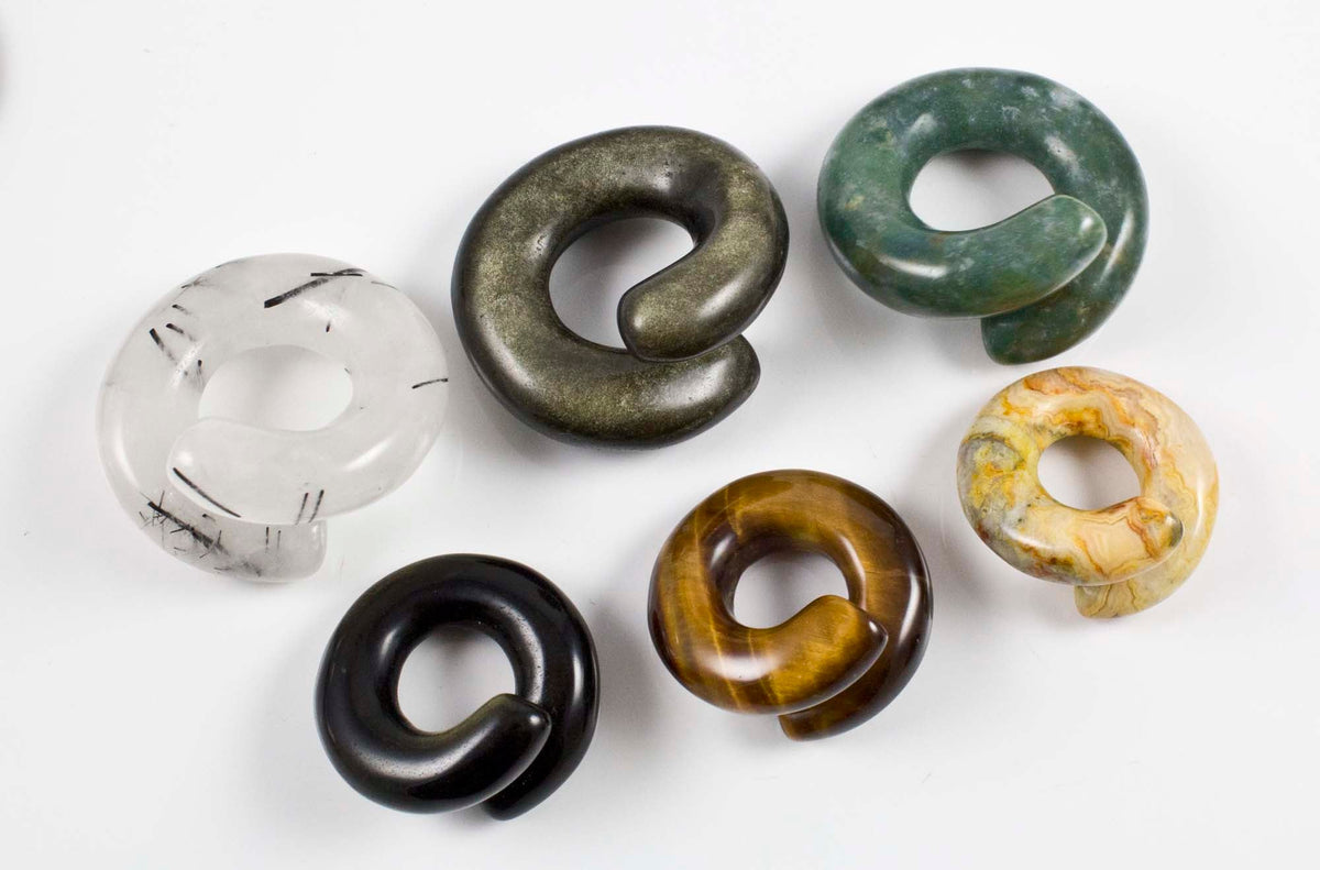 stone coils both smaller and larger sizes