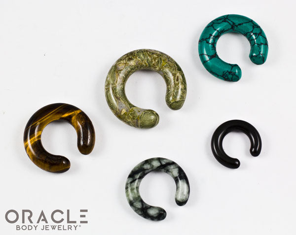 Captive bead style jewelry without the bead