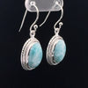 Sterling Silver Larimar Earrings