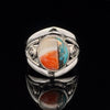Sterling Silver Spiny Oyster Ring Size 8