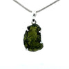 Sterling Silver Moldavite Pendant