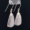 Sterling Silver Howlite Earrings