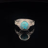 Sterling Silver Turquoise Ring Size 7