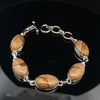 Sterling Silver Wildhorse Picture Jasper Bracelet