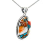 Sterling Silver Spiny Oyster Pendant