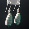 Sterling Silver Malachite Earrings