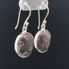 Sterling Silver Fossilized Dinosaur Bone Earrings