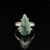 Sterling Silver Emerald Ring Size 5