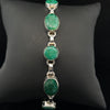 Sterling Silver Emerald Bracelet