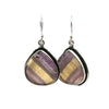 Sterling Silver Rainbow Fluorite Earrings