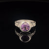 Sterling Silver Amethyst Ring Size 7
