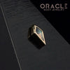 14k Yellow Gold Labradorite Drift Threadless End