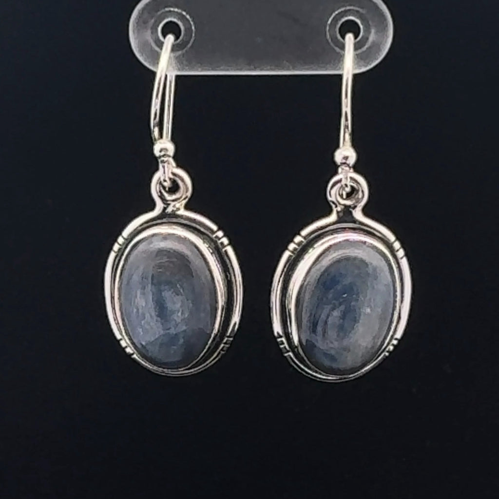 Sterling Silver Kyanite Earrings