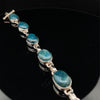 Sterling Silver Apatite Bracelet