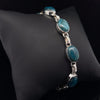 Sterling Silver Apatite Bracelet