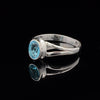 Sterling Silver Swiss Topaz Ring Size 10