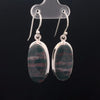Sterling Silver Bloodstone Earrings