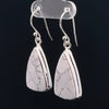Sterling Silver Howlite Earrings