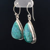 Sterling Silver Azurite Earrings