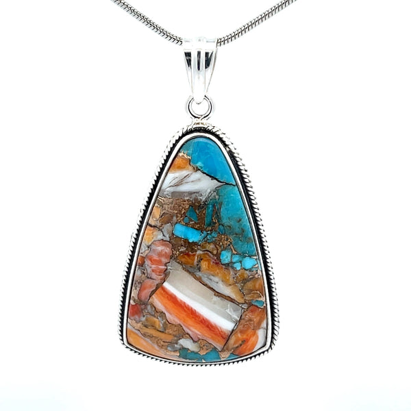 Sterling Silver Spiny Oyster Pendant