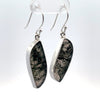 Sterling Silver Moss Agate Earrings