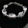 Sterling Silver Dendritic Opal Bracelet