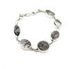 Sterling Silver Tourmalated Quartz Bracelet