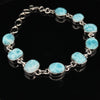 Sterling Silver Larimar Bracelet