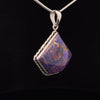 Sterling Silver Copper Purple Turquoise Pendant