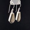 Sterling Silver Gold Obsidian Earrings