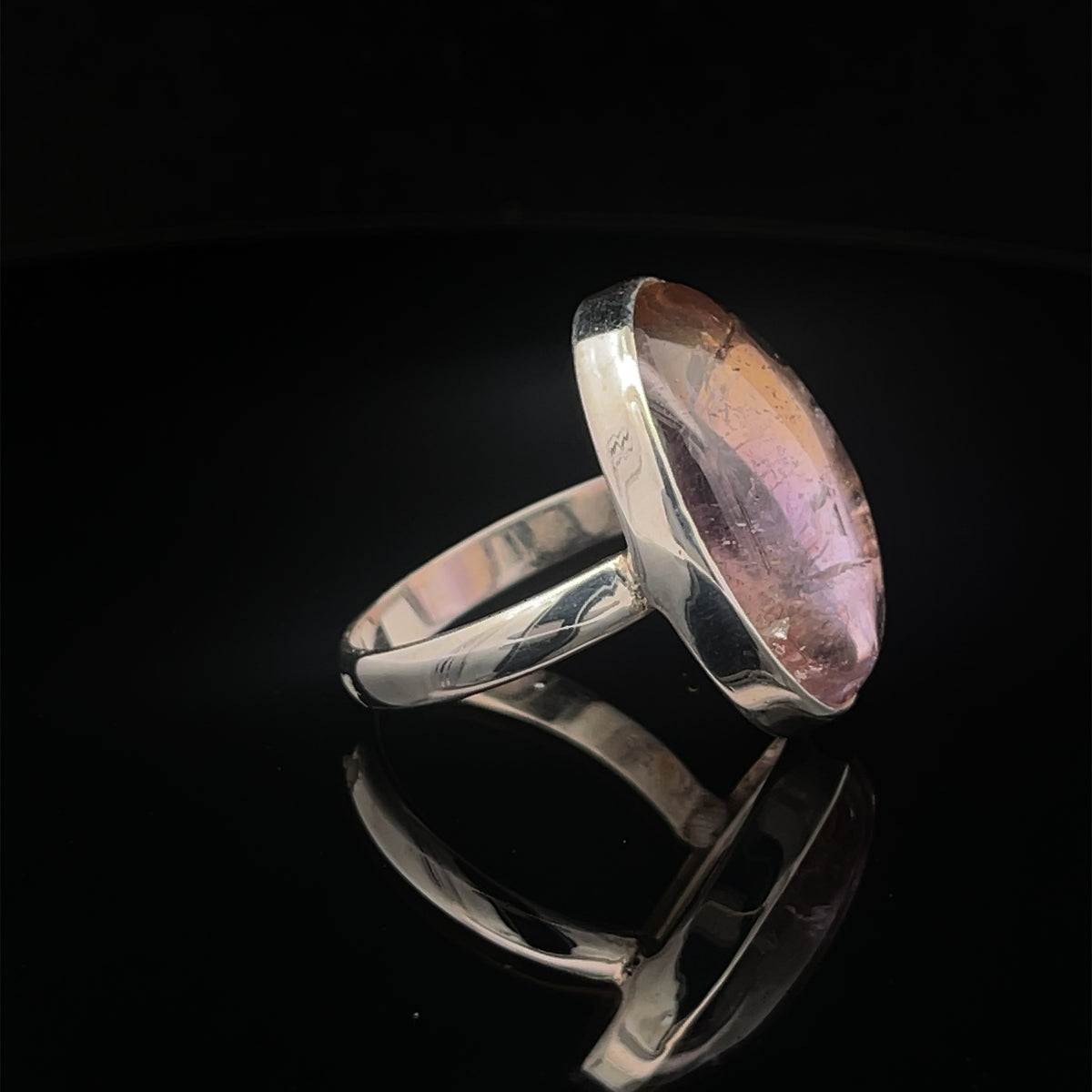 Sterling Silver Ametrine Ring Size 11