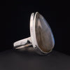 Sterling Silver Labradorite Ring Size 9