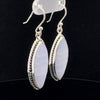 Sterling Silver Blue Lace Agate Earrings