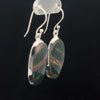Sterling Silver Bloodstone Earrings