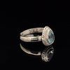 Sterling Silver Swiss Topaz Ring Size 7