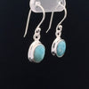 Sterling Silver Larimar Earrings