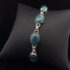 Sterling Silver Apatite Bracelet