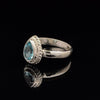 Sterling Silver Swiss Topaz Ring Size 7