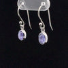 Sterling Silver Tanzanite Earrings