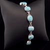 Sterling Silver Larimar Bracelet