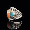 Sterling Silver Spiny Oyster Ring Size 8