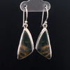 Sterling Silver Bloodstone Earrings
