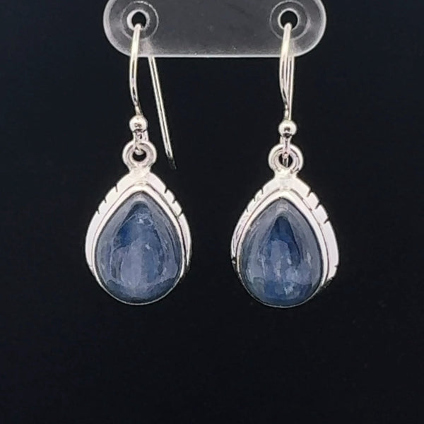 Sterling Silver Kyanite Earrings