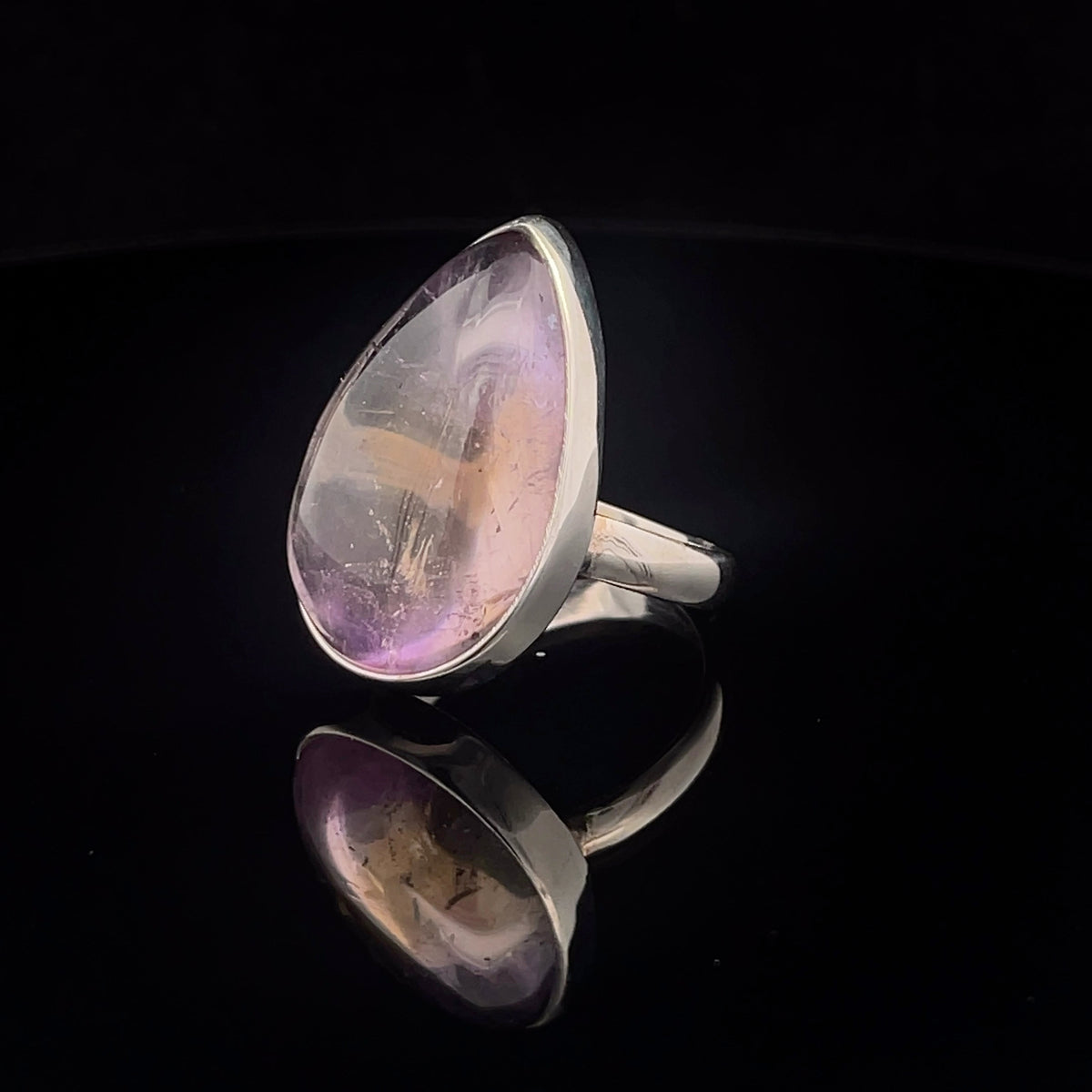 Sterling Silver Ametrine Ring Size 10