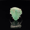 Sterling Silver Emerald Ring Size 7