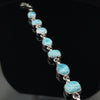 Sterling Silver Larimar Bracelet