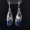 Sterling Silver Sodalite Earrings