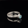 Sterling Silver Swiss Topaz Ring Size 8