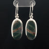 Sterling Silver Bloodstone Earrings
