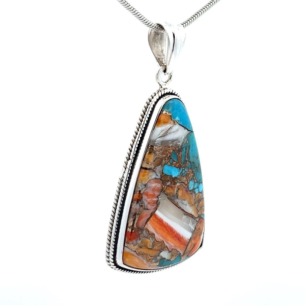 Sterling Silver Spiny Oyster Pendant